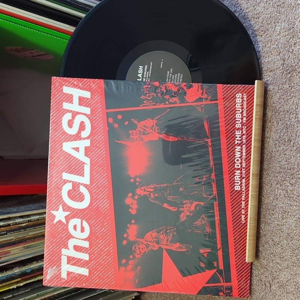 The Clash - Burn Down The Suburbs Live 1979 NYC Vinyl Record